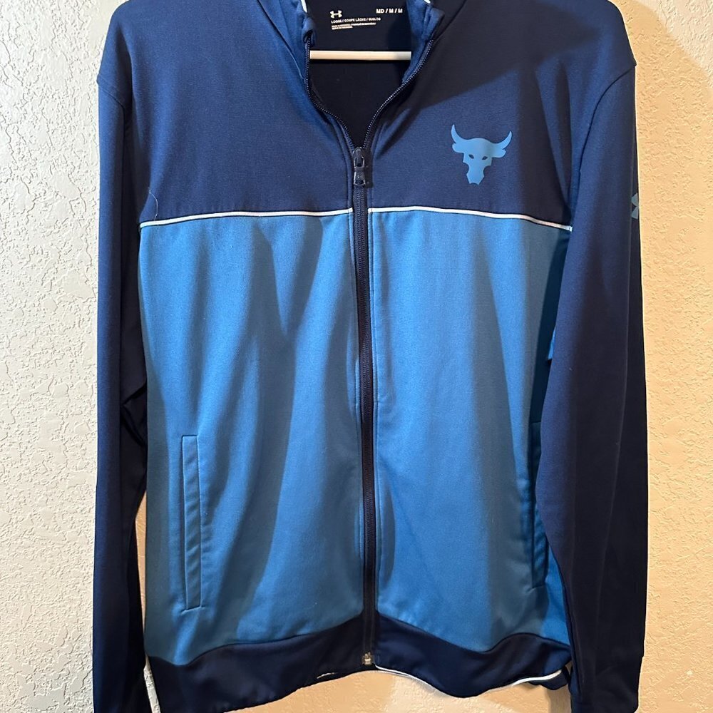NWOT Under Armour "Project Rock" Men's Zip Up Jacket